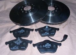 Brzdná sada predná 312 priemer kotúča VW Golf IV 1,8+2,8 V6 od:97-05