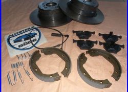 Brzdná sada absolútne komplet zadná náprava BMW E53/X5