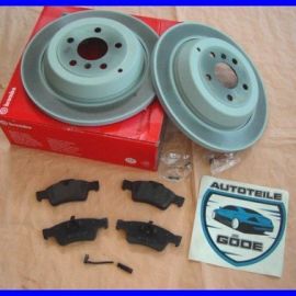 Brzdové kotúče zadné Brembo + platničky zadné Mercedes ML W164
