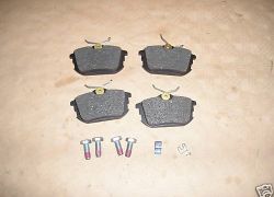 Brzdové platničky zadná náprava Volvo S40 + V40