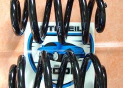 2x pružiny zosilnené zadná náprava VW T4