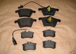 2x brzdové platničky VW Sharan+Galaxy+Alhambra od 2002 na 16 kolesá