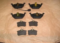 2 sady brzdové platničky VW Golf IV / Polo 9N / New Beetle