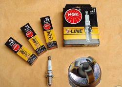 4 sviečky VW Golf III+Golf IV BKUR6ET-10 V-Line 24