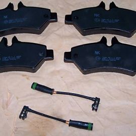 Brzdové platničky zadné Mercedes Sprinter + VW Crafter od r.v. 2006