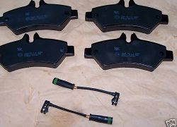 Brzdové platničky zadné Mercedes Sprinter + VW Crafter od r.v. 2006