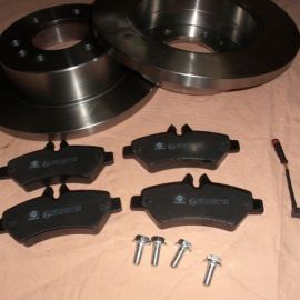 Brzdná sada zadná náprava Sprinter + Crafter 2006-