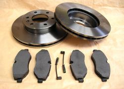 Brzdná sada predná náprava Sprinter+VW Crafter od 2006