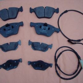 Brzdové platničky komplet predné + zadné so snímačom BMW E90