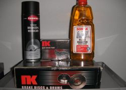 Brzdné sady na rôzne typy a druhy áut + gratis čistiaci prostriedok kotúčovej brzdy + sonax šampón