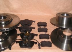 Brzdná sada kompletná predná + zadná Seat Leon 1P1