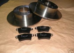 Brzdná sada zadná náprava Renault Master +Opel Movano 16 kolesá