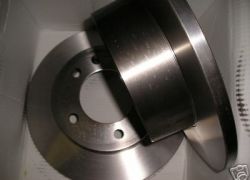 2x Brzdové kotúče Renault Master +Opel Movano zadná náprava 16 kolesá