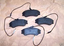 Brzdové platničky predné Peugeot 306 + Citroen Berlingo