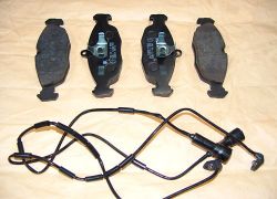 Brzdové platničky predné Opel Corsa B od: 03.93-09.00