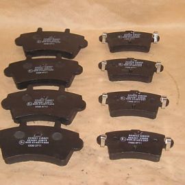 2x Brzdové platničky Opel Movano+Renault Master predné+ zadné