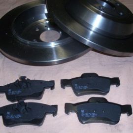 Brzdové kotúče zadné + platničky zadné Mercedes ML W164