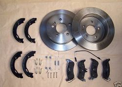 Brzdná sada zadná kompletná Mercedes ML W163 od r.v. 1998