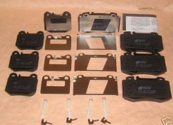 Brzdové platničky predné + zadné Mercedes ML W163 od r.v. 2000