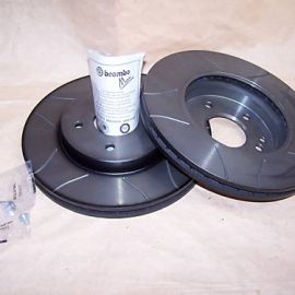 Brzdové kotúče Brembo Mercedes C + E Klasse predná náprava