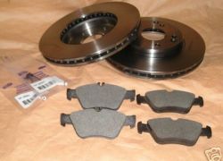 Brzdná sada predná náprava W210 od 95 - so snímačom opotrebenia