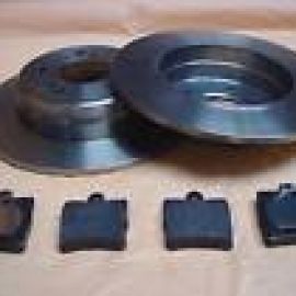 Brzdná sada komplet Mercedes W210 zadná náprava