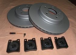 Brzdná sada Mercedes W202,W203,S203,A209,A208 AMG zadná náprava