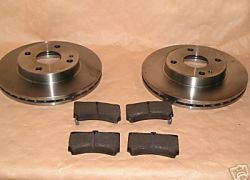 Brzdové kotúče+brzdové platničky Mazda 323 F Typ BA f. 1,5ltr