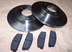 Brzdové kotúče +brzdové platničky zadná náprava Premacy