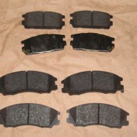 2x Brzdové platničky Hyundai Terracan predné+zadné komplet