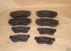 2x brzdové platničky Hyundai Tucson predné+ zadné