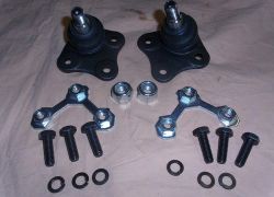 2x zvislý nosný čap predná náprava Audi A3 Typ 8L1