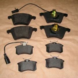 2x brzdové platničky VW Sharan+Galaxy+Alhambra od 2002 na 16 kolesá