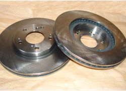 2x brzdové kotúče predná náprava Dodge Caliber