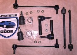 SET- spojovacia tyč, tyčky stabilizátora, zvislé čapy ramien Chrysler Voyager RG od r.v. 2001