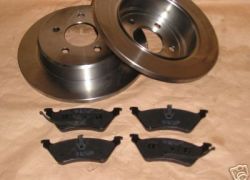 Brzodové kotúče + platnčky zadná náprava od 2001 Chrysler Voyager
