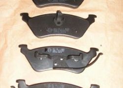 Brzdové platničky zadná náprava Chrysler Voyager od 2001