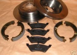 Brzdná sada zadná náprava Chrysler Voyager od 2001-