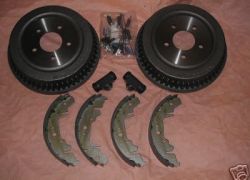 Brzdná sada zadná náprava komplet Chrysler Voyager 84-93 len pre 14' kolesá