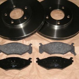 Brzdové kotúče + platničky predné Chrysler Voyager ES do r.v. 1995