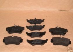 Brzdové platničky predné + zadné Chrysler PT Cruiser