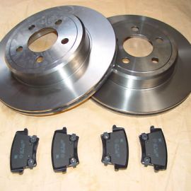 Brzdové kotúče vetrané zadné+ platničky zadné Chrysler 300C