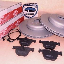 Brzdové kotúče + platničky zadné BMW E60-E61 od 535er + BMW E63-E64