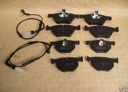 Brzdové platničky predné + zadné so snímačom BMW E60 + E61 od 520er-525er