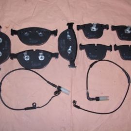 Brzdové platničky predné + zadné so snímačom  BMW E60 + E61 od modelov 535d, 540i, 550i, M5
