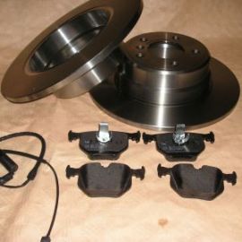 Brzdové kotúče + platničky so snímačom zadné Brembo BMW E53/X5