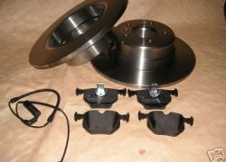 Brzdové kotúče + platničky so snímačom zadné Brembo BMW E53/X5