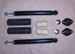 Tlmiče komplet SET zadná náprava BMW E46