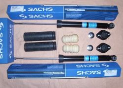 Tlmiče komplet SET Sachs zadné so športovým podvozkom BMW E46