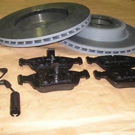 Brzdové kotúče + platničky predné BMW E46 330, XI, XD, 4WD